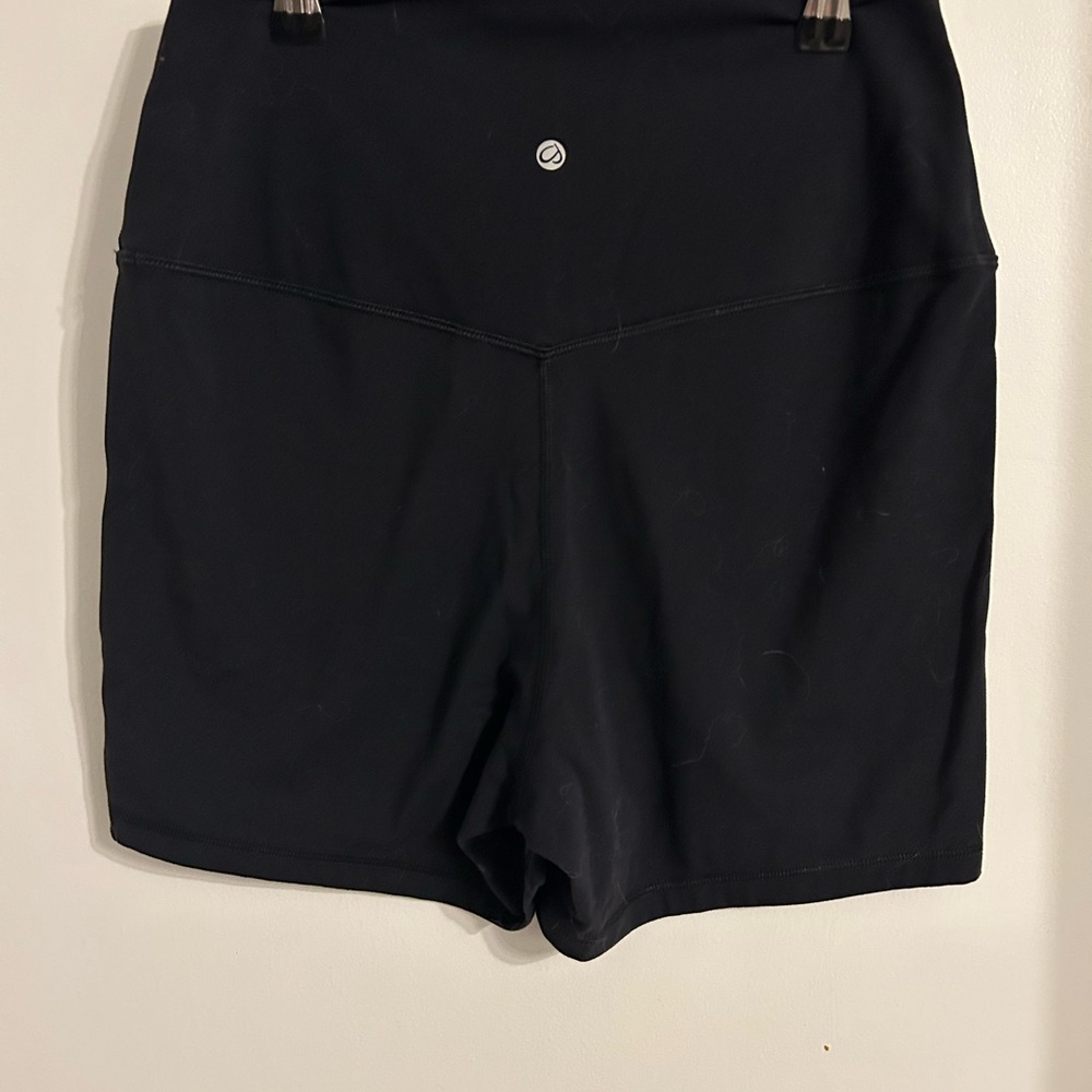 CRZ YOGA Women's Naked Feeling Biker Shorts 4"